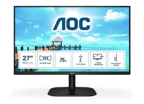 Monitor AOC 27B2H 27 LED IPS FullHD 75Hz - Ordenador Outlet