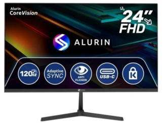 Monitor Alurin CoreVision 24" FHD 120Hz FreeSync