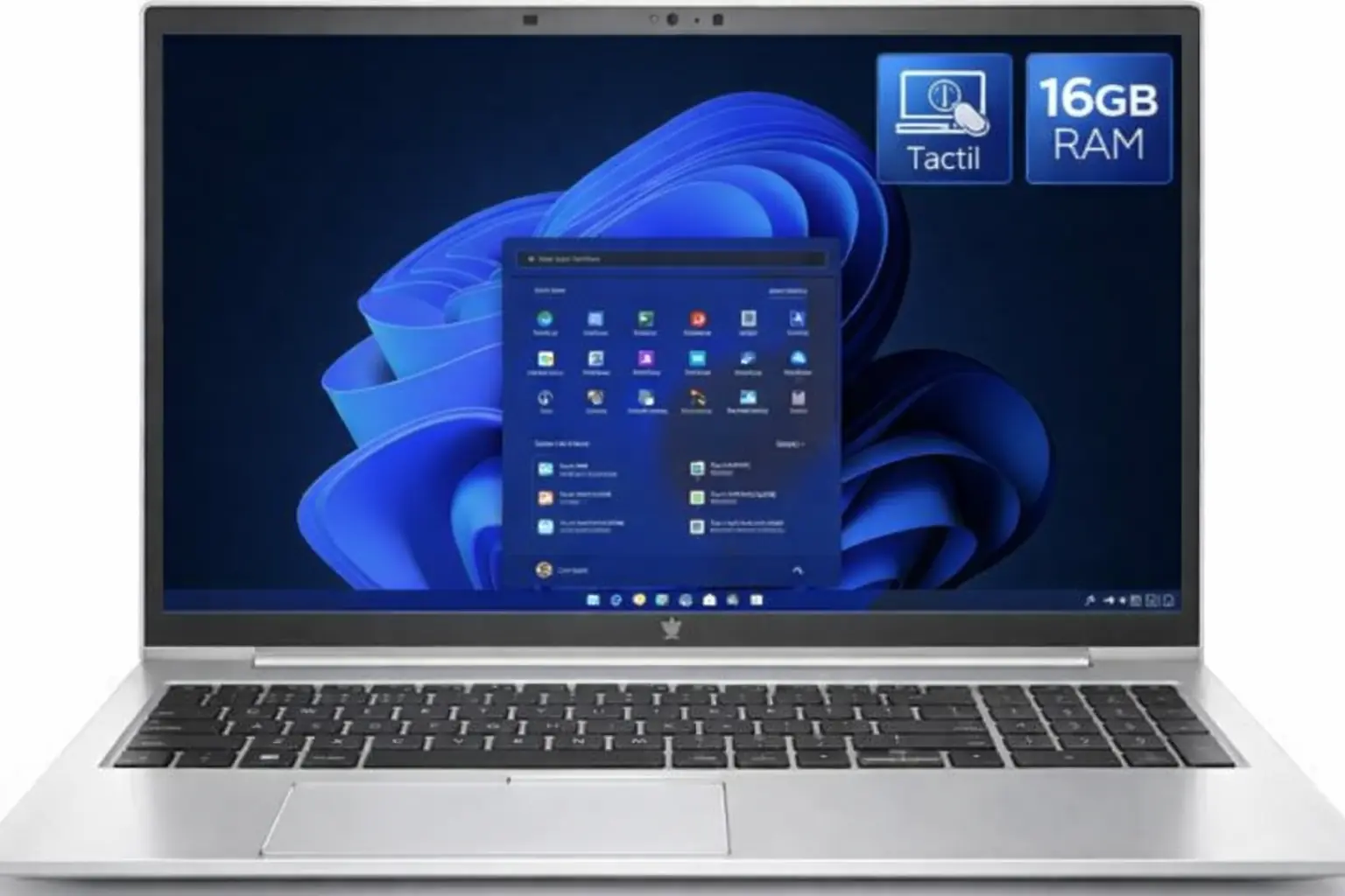 HP EliteBook 850 G7 Táctil | Intel Core i7-10610U | 16GB RAM | 512GB SSD | 15.6” Full HD IPS Táctil  | Face ID | Windows 11 Pro