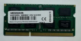 Memoria RAM DDR3 8GB 1600Mhz Portátil 2-Power