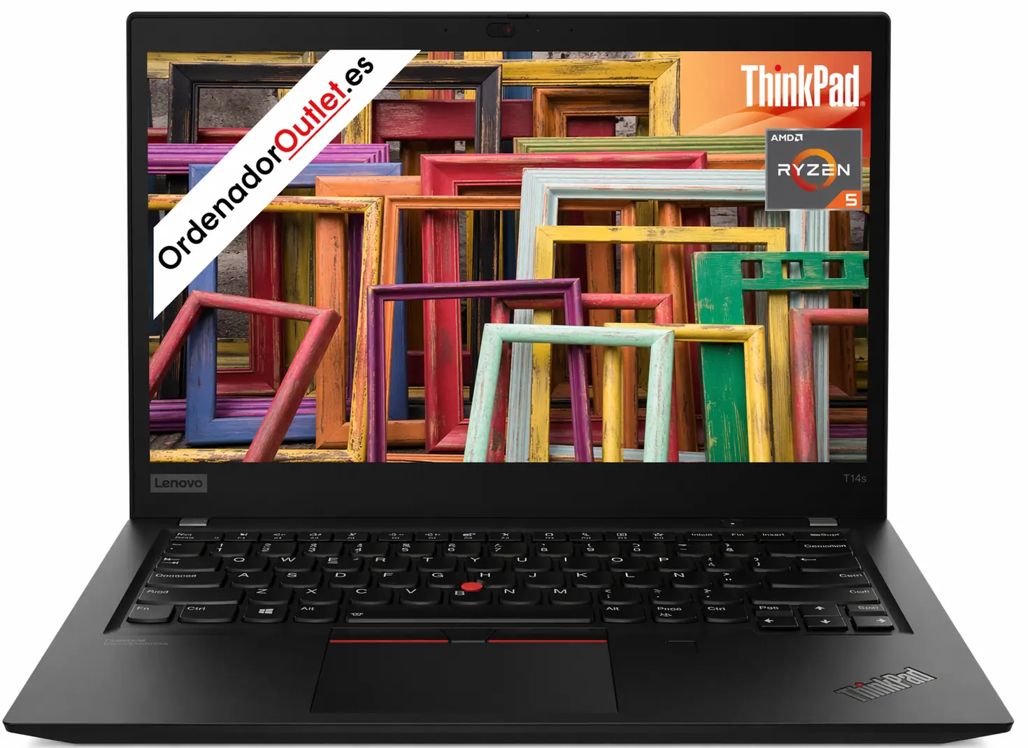 Lenovo ThinkPad T14s | AMD Ryzen 5 Pro 4650U | 16GB | 256GB SSD | 6 Núcleos  | FULL HD IPS |Windows 11 PRO